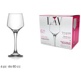 Lav čaše za liker 80ml, 6 čaša u pakovanju | ePonuda.com