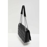 Marisse Quilted Bag With Adjustable Handle, Black | Shoptok.si