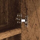 vidaXL Kreveta hrast artisan 42.5 x 40 x 93 cm Konstruirano drvo | shoptok.hr