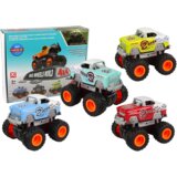 Avtomobilčki za igro 4x4 Classic z velikimi kolesi 4u1 - pisan | Shoptok.si