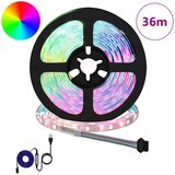  LED traka 12 pcs Crna i prozirna 3000 mm Bakar i plastika | Eponuda.ba