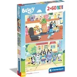 Bluey 2x60 komada supercolor puzzle -