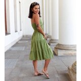 UR/CEO Green flared dress Fiorentini | ePonuda.com