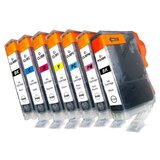 Canon PGI-5 , CLI-8 , komplet 7 kompatibilnih kartuš s čipom Cene