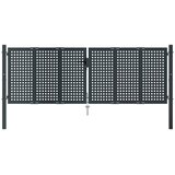  Vrtna vrata antracit boje 300x100 cm čelik | shoptok.hr