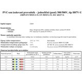 Madras doo Beograd Kabl P 2,5 crni | ePonuda.com