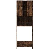 Ormarić za perilicu rublja boja dimljenog hrasta 64x25 5x190 cm | shoptok.hr