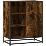  Komoda dimljeni hrast 62x35x76 cm konstruirano drvo | shoptok.hr