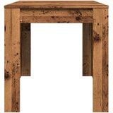 vidaXL Blagovaonski stol staro drvo 140x74,5x76 cm konstruirano drvo | shoptok.hr