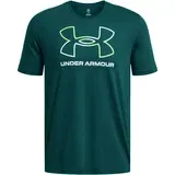 Under Armour Kratka majica moški, zelena barva