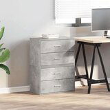 vidaXL Omarice z 2 predaloma 2 kosa betonsko siva 60x31x40 cm inž. les | Shoptok.si