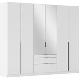 Rauch Möbel omara s klasičnimi vrati, srebrne barve, bela, temno siva | Shoptok.si