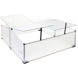  Vrtna alu. plastenik 100x120cm prozirni dupli Cijene