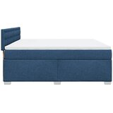  Krevet s oprugama i madracem plavi 180x200 cm od tkanine | shoptok.hr