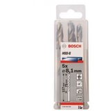 Bosch burgija za metal hss-g, din 338 8,1 x 75 x 117 mm pakovanje od 5 komada Cene