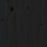  Za krevet od masivne borovine crni 140 x 200 cm | shoptok.hr