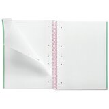  Kolegij blok Miquelrius A4 90g 80L spiralni kocke Gradient Mint & Pink MR4447 | shoptok.hr
