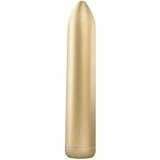 Rocket Bullett - akumulatorski vibrator s palico (zlat)