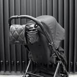 Tiba+Marl torba za previjanje nova eco compact quilted faux black | shoptok.hr