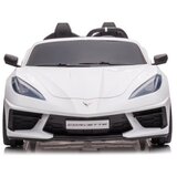 Lean_Toys Avto na akumulator Corvette Stingray TR2203 bela lea | Shoptok.si