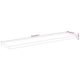 vidaXL Stenska polica 90x20x2,5 cm pravokotna akacija naraven rob | Shoptok.si