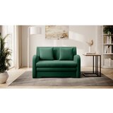 ELTAP Zelena žametna raztegljiva sedežna garnitura 130 cm Ario – | Shoptok.si