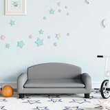  Dječja fotelja svjetlosiva 70 x 45 x 30 cm od tkanine | shoptok.hr