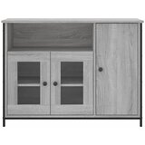  Komoda sivog hrasta sonome 100x35x75 cm od konstruiranog drva | Eponuda.ba