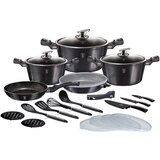 Shumee set lončkov 22 element. berlinger haus metalic carbon pro BH-7181, (21385488) Cene