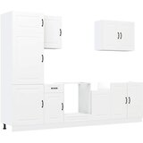  Set kuhinjskih elementa od 7 dijelova "Kalmar" izrađeno drvo | shoptok.hr