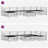 Set vanjskih sofa 8 kom. Prirodna | shoptok.hr