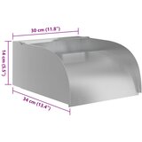  Vodopad s LED svjetlima 30 x 34 x 14 cm nehrđajući čelik 304 | shoptok.hr