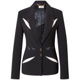 Elisabetta Franchi Blazer črna / bela Cene