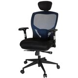 MID.YOU Vrtljiv Stol Venus Base, Modra, Črna | Shoptok.si