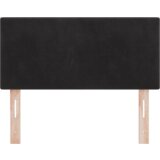 vidaXL LED uzglavlje s gumbima, crno, 80 cm, baršun | shoptok.hr
