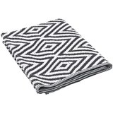 Vanjski tepih crni 140 x 200 cm PP | shoptok.hr