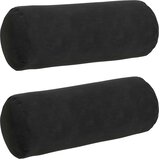  Valjkasti jastučići 2 pcs Crna Ø 15 x 40 cm Kordura tekstil | shoptok.hr