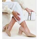 Gemre Pink glowing block heels Laity | ePonuda.com