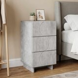  Noćni ormar Betonska siva 33,5 x 34,5 x 60 cm Konstruirano drvo Cijene
