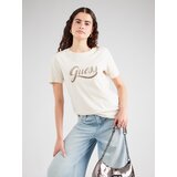 Guess Majica svetlo bež / progasto bež | Shoptok.si