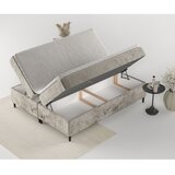 Maison de Rêve Svetlo rjava boxspring postelja s prostorom za shranjevanje 180x200 cm Araya – | Shoptok.si