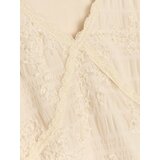 Sinsay Crop top s ukrasnom čipkom | shoptok.hr