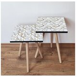 Hanah home set stolića za kafu 2Shp491, 2 dijela, šareni | Eponuda.ba