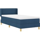  s opruga kutije s uzglavljem Plava 200 x 90 cm tkanina | shoptok.hr