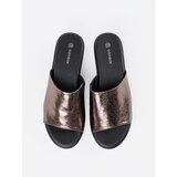 GOODIN Women's metallic platform flip-flops | Shoptok.si