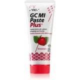 Gc MI Paste Plus remineralizacijska zaščitna krema za občutljive zobe s fluoridom okus Strawberry 35 ml
