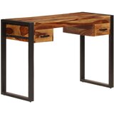 vidaXL Miza z 2 predaloma 110x50x77 cm trden palisander | Shoptok.si