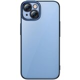 Baseus Komplet Glitter Transparent Case and Tempered Glass za iPhone 14 Plus (moder), (20605186) Cene
