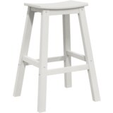 vidaXL Barski stoli 6 kosov Beli HDPE | Shoptok.si
