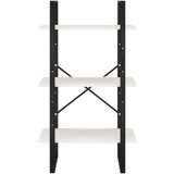 vidaXL Police za pohranu bijele 60 x 30 x 105 cm od masivne borovine | shoptok.hr